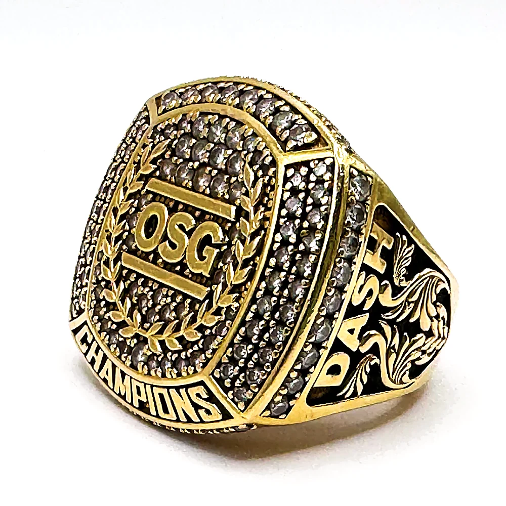 Custom diamond championship ring
