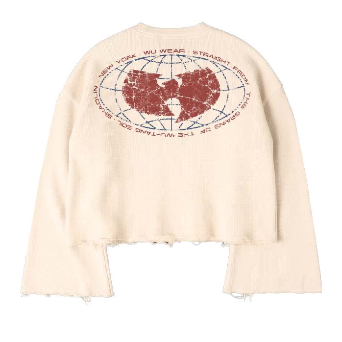 Arch Thermal Crew, cream, back
