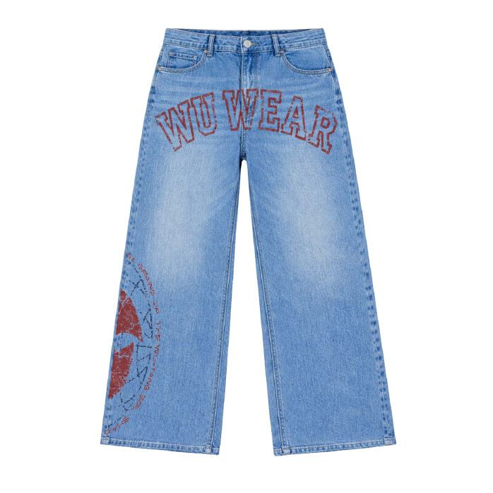 Arch Print Jean