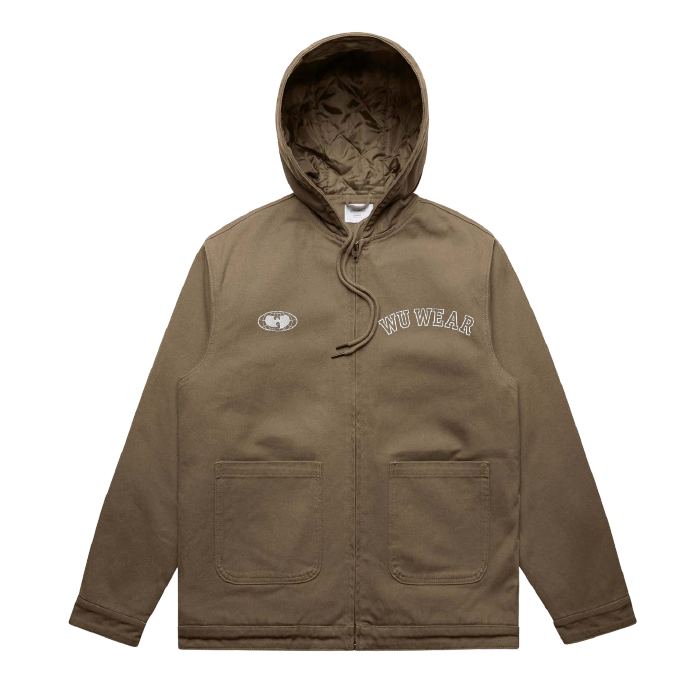 Hooded Canvas Work Jacket